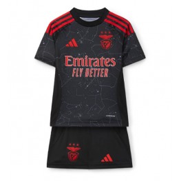 Benfica Uit tenue Kids 2024-25 Korte Mouw (+ Korte broeken)